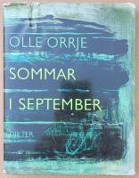 Sommar i september : dikter