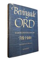 Bevingade ord och andra tales&auml;tt