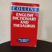 Collins English dictionary and thesaurus - Two books in one