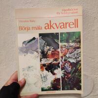 M&aring;la landskap i akvarell