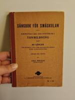 S&aring;ngbok f&ouml;r sm&aring;skolan - Kortfattad l&auml;ro- och &ouml;vningskurs 1, tonbildning samt 162 s&aring;nger 