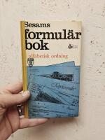 Sesams formul&auml;rbok i alfabetisk ordning