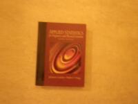 Applied statistics for engineers and physical scientists