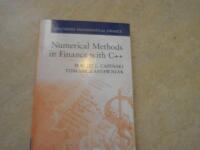 Numerical Methods in Finance with C++"