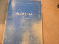 Algebra f&ouml;r universitet och h&ouml;gskolor