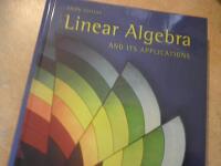 Linear algebra and its applications