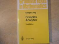 Complex Analysis