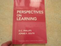 Perspectives on learning