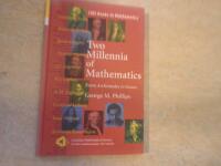 Two millennia of mathematics - From Archimedes to Gauss