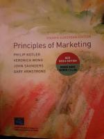Principles of Marketing