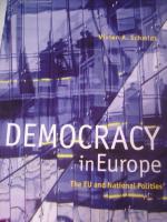 Democracy in Europe : the EU and national polities