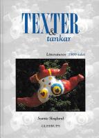 Texter & tankar Litteratur 1900-talet