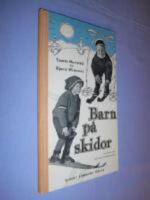 Barn p&aring; skidor