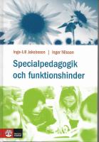 Specialpedagogik och funktionshinder