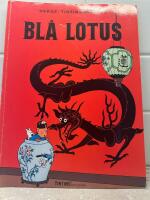 Tintins &auml;ventyr Bl&aring; Lotus