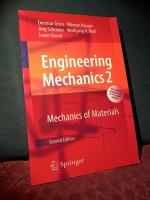 Engineering Mechanics 2 &ndash; Mechanics of Materials
