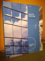 Cognitive Psychology &ndash; 3rd [Third] Edition &ndash; International Edition