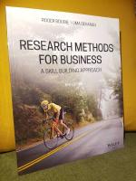 Research Methods for Business &ndash; A Skill-Building Approach &ndash; 8th Edition