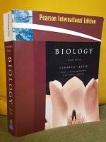 Biology &ndash; Eighth Edition, Pearson International Edition