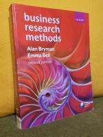 Business Research Methods &ndash; Second Edition &ndash; ["F&ouml;retagsekonomiska forskningsmetoder" i engelskspr&aring;kigt original]