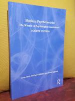 Modern Psychometrics &ndash; The Science of Psychological Assessment &ndash; Fourth [4th] Edition