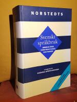 Svenskt spr&aring;kbruk &ndash; Ordbok &ouml;ver konstruktioner och fraser &ndash; ["Ers&auml;tter 'Svensk handordbok'"]