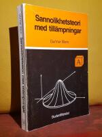 Sannolikhetsteori med till&auml;mpningar &ndash; Bok A
