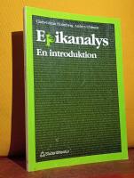 Epikanalys &ndash; En introduktion