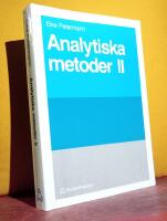 Analytiska metoder II
