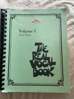 The real vocal book vol 1, low voice