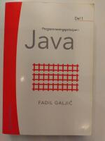 Programmeringsprinciper i Java. D. 1