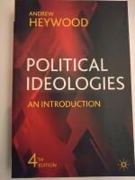 Political ideologies - an introduction