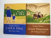 Bok 1,Barn i fr&auml;mmande l&auml;nder. Bok 2,Chen Pau fr&aring;n Chow i Kina. Gunnar Thorgrimson fr&aring;n Asbyrgi p&aring; Island.