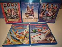 Disney, Flygplan 1 och 2. Lassemajas detektivbyr&aring; 3 Stycken.