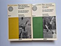 &Uuml;ber tierisches und menschliches Verhalten. Aus dem Werdegang der Verhaltenslehre. Band 1 und 2. Gesammelte Abhandlungen.