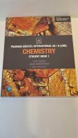 Pearson Edexcel International A Level Chemistry Student Book