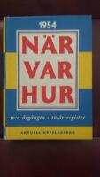 N&Auml;R VAR HUR 1954 &ndash; Aktuell Uppslagsbok