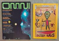 National Geographic Magazine & Omni Magazine - [Two magazines with Loch Ness information]