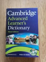 Cambridge advanced learners dictionary with cd-rom