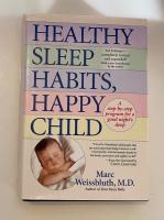 Healthy sleep habits, happy child