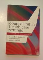 Counselling in health care settings
