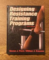 Designing resistance training programs