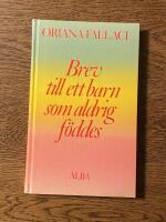 Brev till ett barn som aldrig f&ouml;ddes