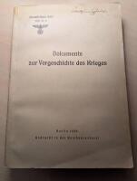 Ausw&auml;rtiges Amt.  Dokumente zur Vorgeschichte des Krieges.