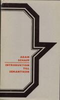 Introduktion till semantiken