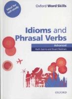Idioms and phrasal verbs