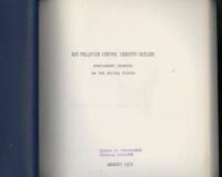 Air pollution control industry outlook : stationary sources in the Unites States 