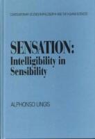 Sensation : intelligibility in sensibility