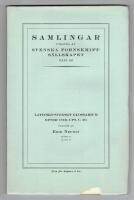 Latinskt-svenskt glossarium efter cod. ups. C. 20. utgivet av Erik Neuman. H&auml;fte 5  (hand 2)
