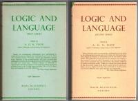 Logic and language - first & second series.